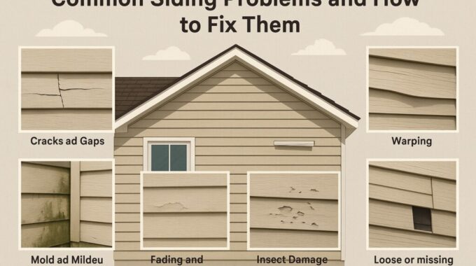 Common Siding Problems and How to Fix Them