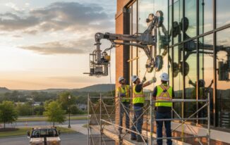 Safety Measures an Athens, AL Glass Company Uses When Removing Large Panes